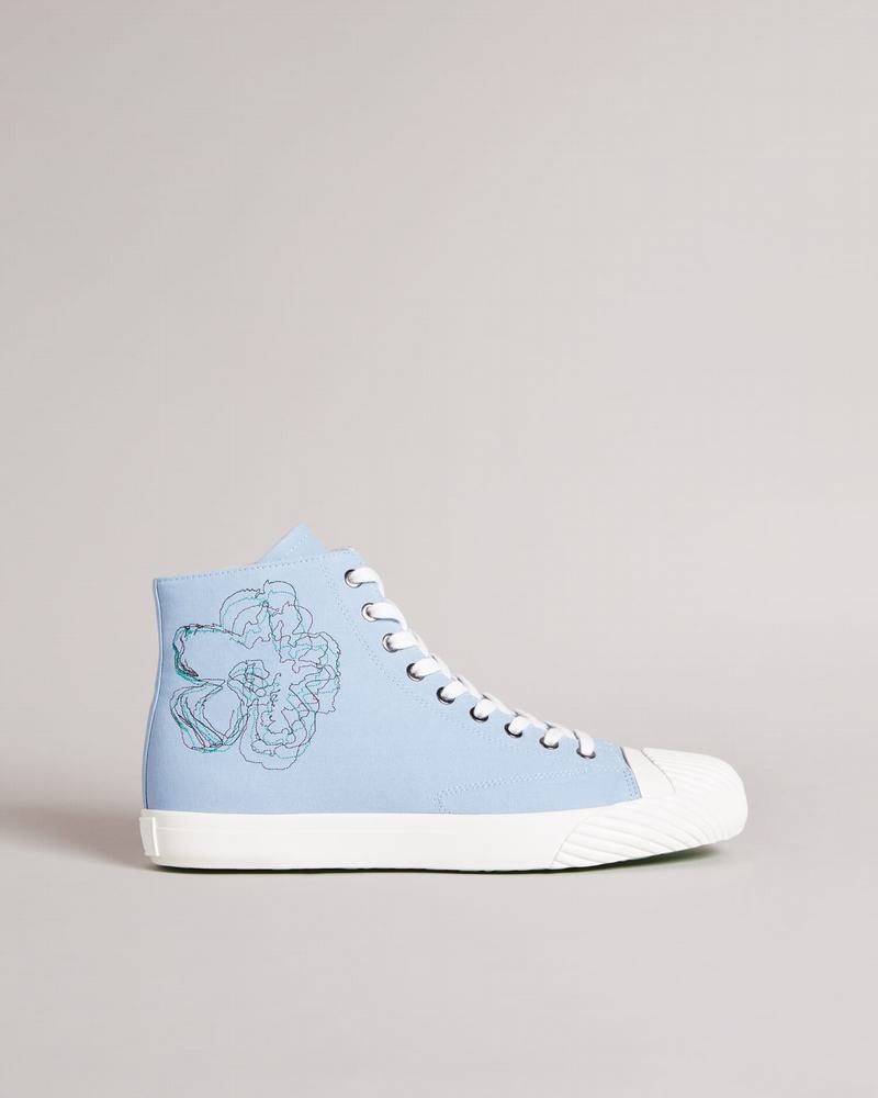 Baskets Montantes Ted Baker Rannip Homme Bleu Clair | INM1632OC