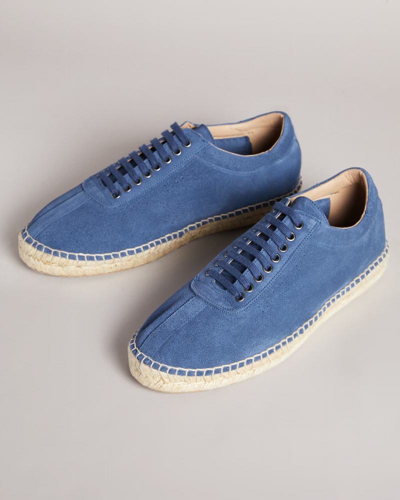 Baskets Ted Baker Antonn Homme Bleu | CDF176PJ