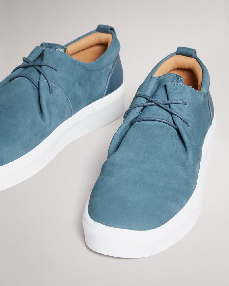 Baskets Ted Baker Treyy Homme Bleu | FOT5255CZ