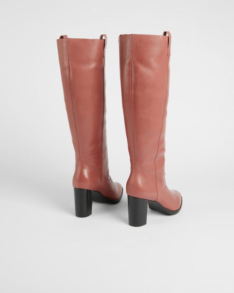 Bottes Ted Baker Allisan Femme Rose | NWY9760UA