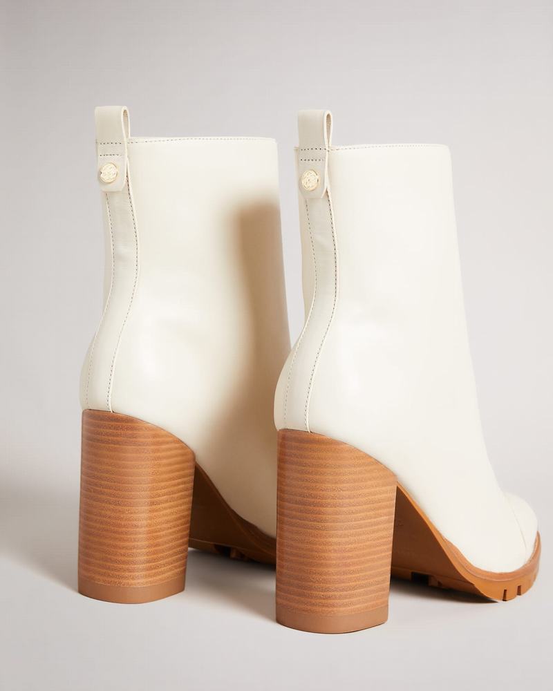 Bottes Ted Baker Avha Femme Beige | BCI5356GQ