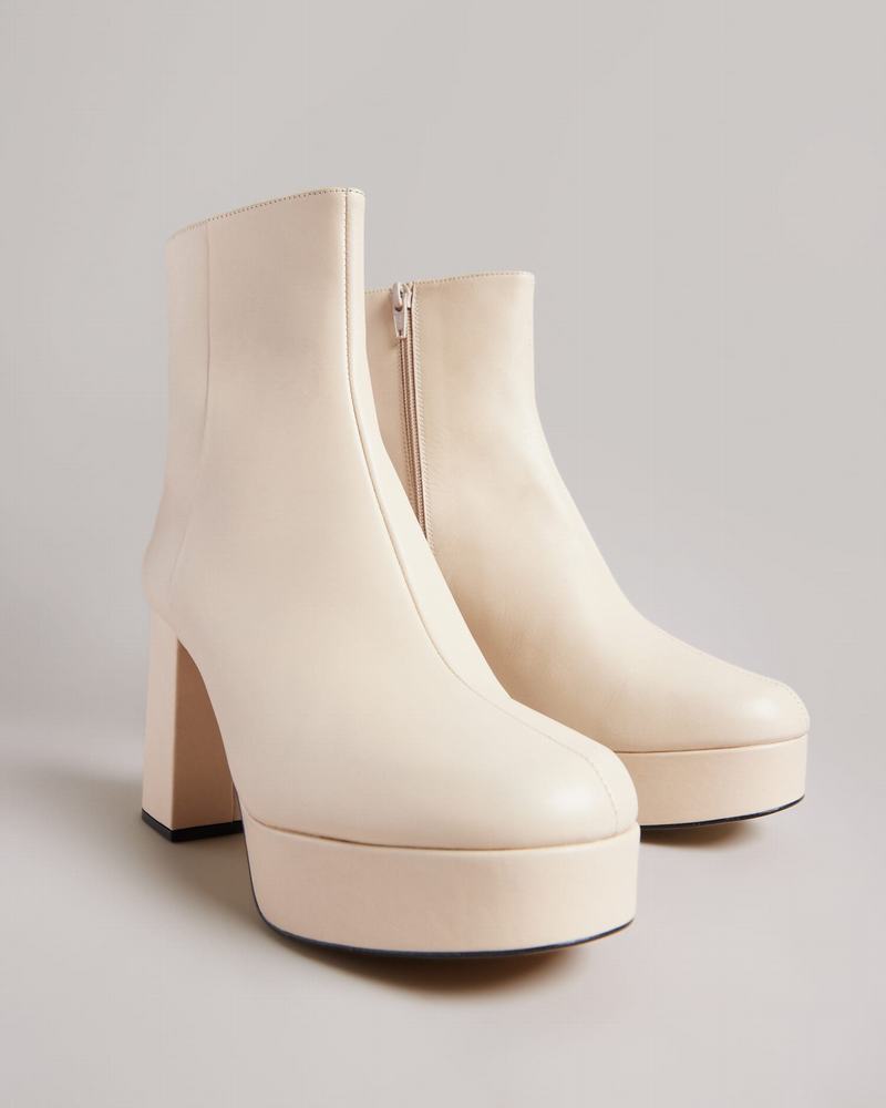 Bottes Ted Baker Dayli Femme Beige | ALI2341YK