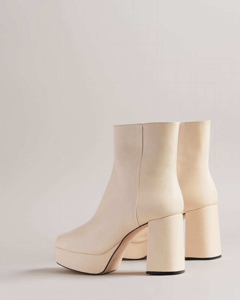 Bottes Ted Baker Dayli Femme Beige | ALI2341YK