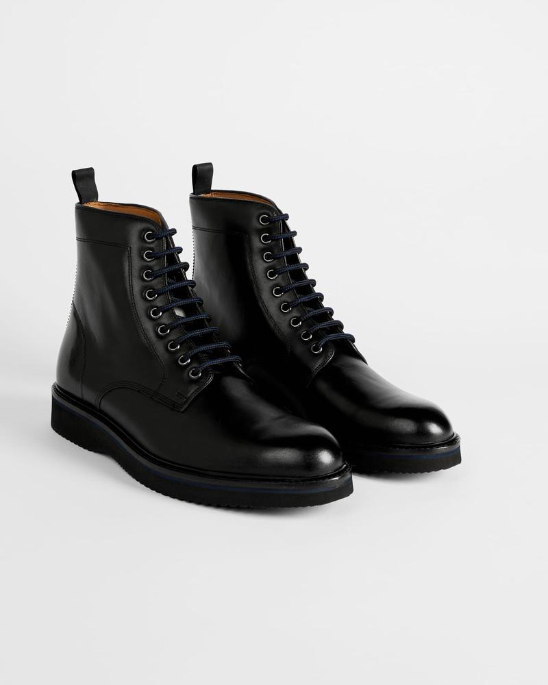 Bottes Ted Baker Linton Homme Noir | RBV4722MD