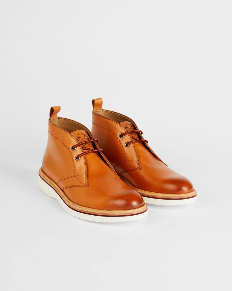 Bottes Ted Baker Vedro Homme Marron | KVE4586BZ