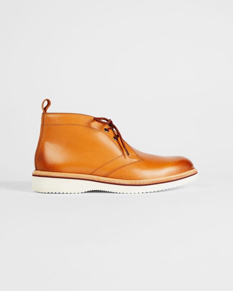 Bottes Ted Baker Vedro Homme Marron | KVE4586BZ