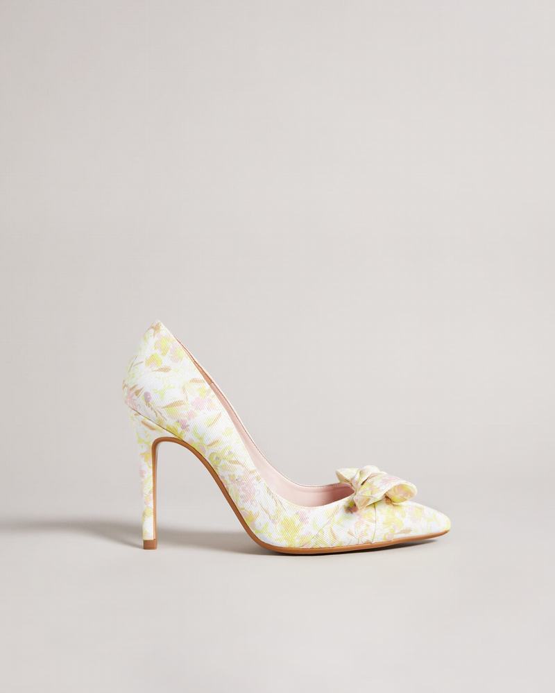 Escarpins Ted Baker Neomah Femme Jaune | XLF4955WC