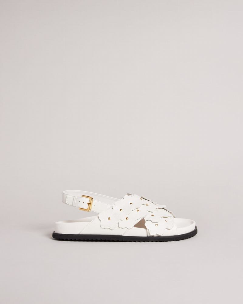 Sandales Ted Baker Miarah Femme Blanche | KOP3175UM