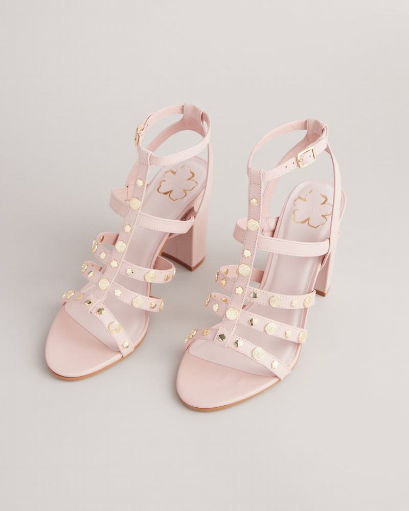 Sandales à Talons Ted Baker Carolya Femme Rose | EDE1153IL