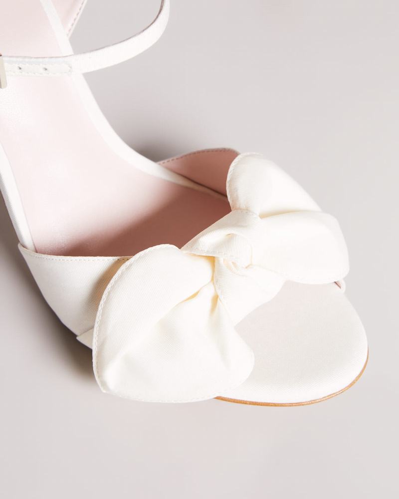 Sandales à Talons Ted Baker Heevia Femme Blanche | WDG9222IL