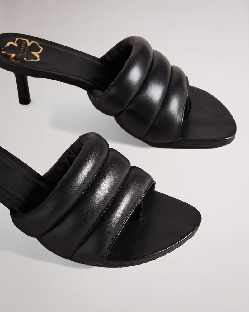 Sandales à Talons Ted Baker Lyna Femme Noir | EQT4544DO