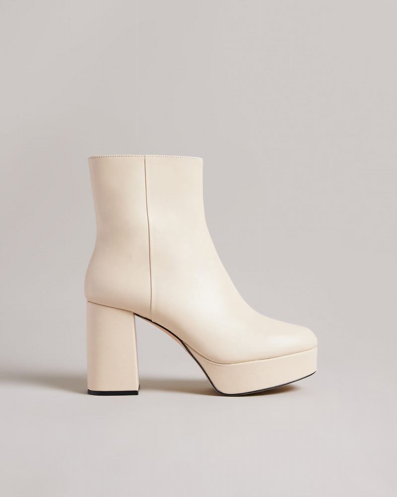 Bottes Ted Baker Dayli Femme Beige | ALI2341YK