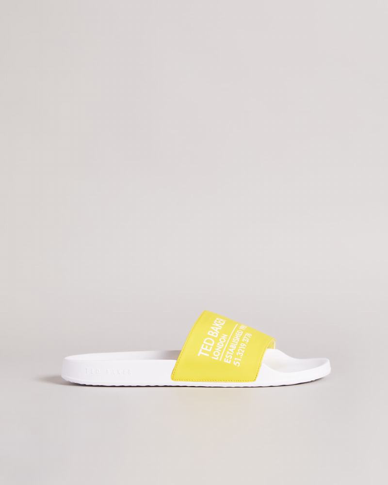 Sandales Ted Baker Aziell Homme Jaune | THL5587WU